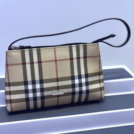 Original Burberry Pochette / Mini-Bag - Vintage Klassiker