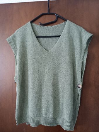 Trend Strickgilet Olivgrün, Top Zustand, perfekt für Sommer
