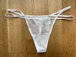 Victoria’s Secret PINK Double Strap Thong M NEW