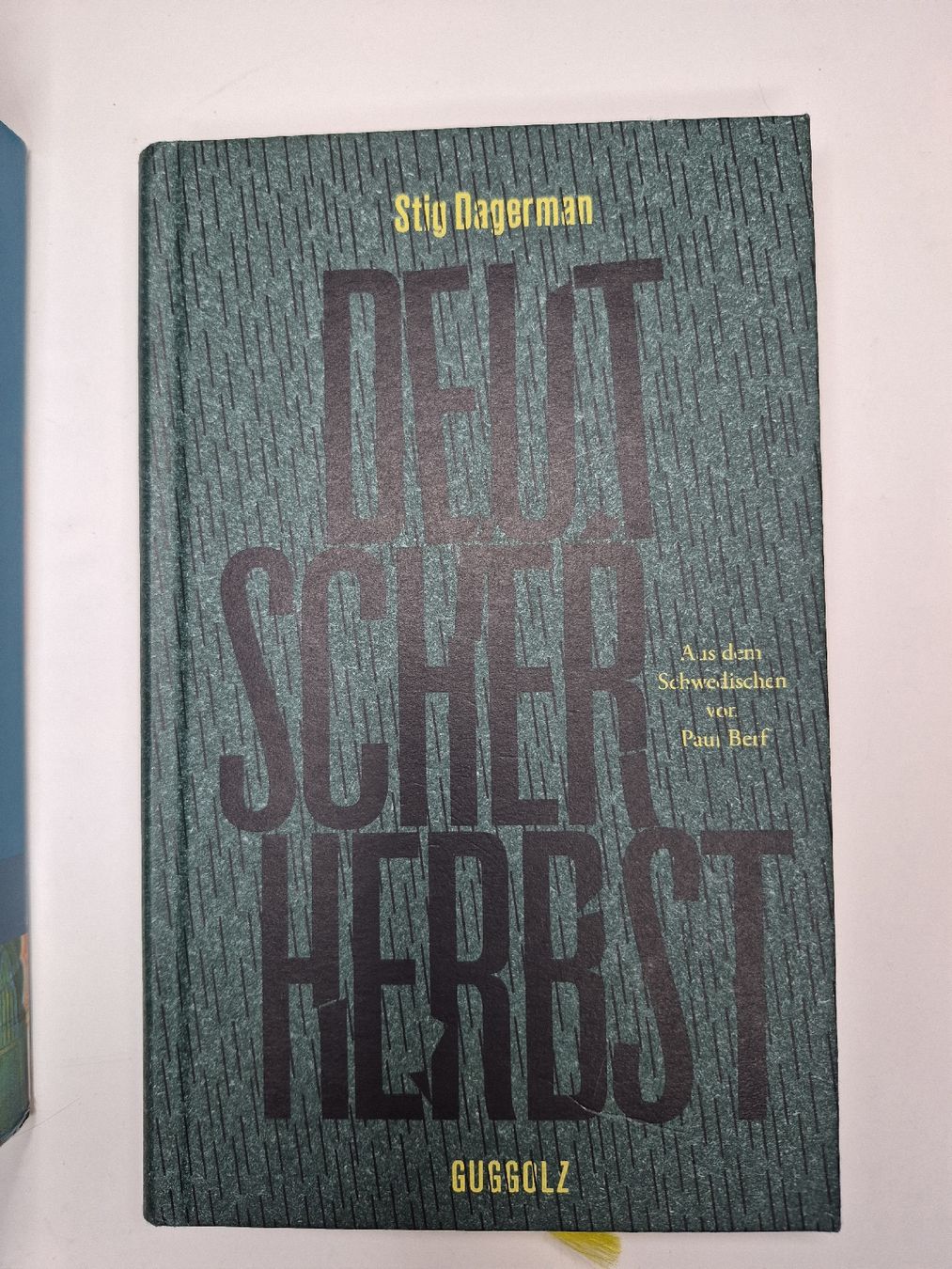Libri: Stig Dagerman Deutscher Herbst – Usato da Ennetbaden venduto da lou_6mq2