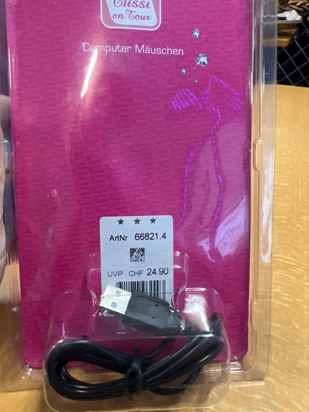 Maus: Glamour PC Maus Glitzer Strass neu & OVP – Neu und originalverpackt aus Rorschach von TrendyDeals 3