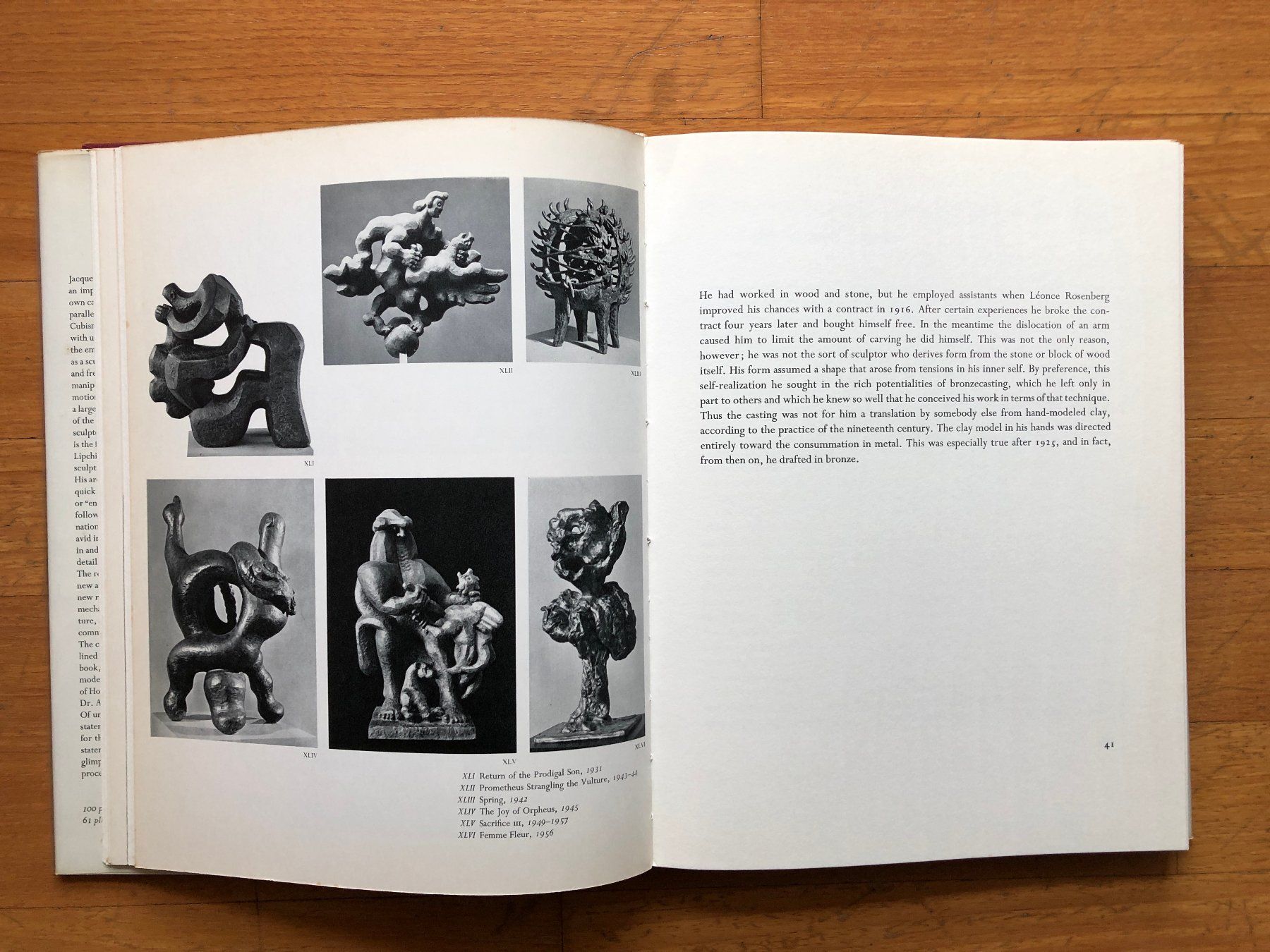 Libri: Kunst Buch: JACQUES LIPCHITZ - His Sculpture – Usato da Lugano venduto da gio.yo 3