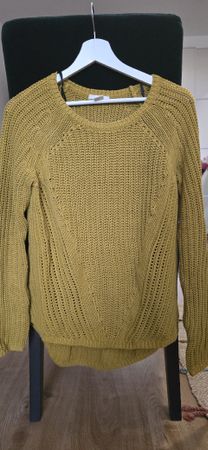 H&M Strickpullover in Senfgelb, Grösse XS, Top Zustand!