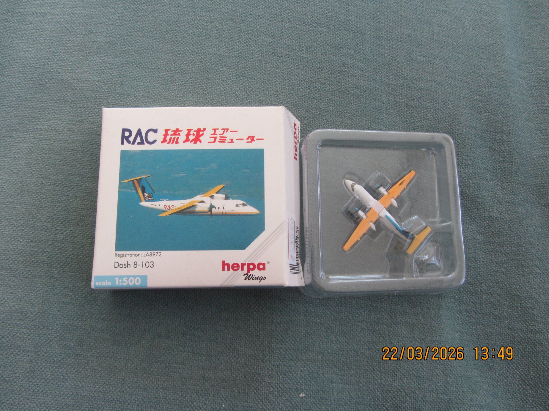 Herpa Kit di modellismo & Modellini statici: Herpa 1:500 Dash 8-103 – Nuovo e nell'imballaggio originale da Kirchberg BE venduto da sonne88 2