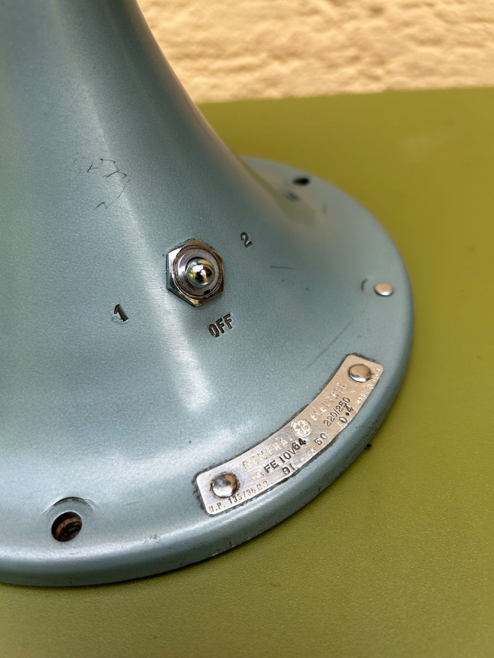 Ventilatori: General Electric "Vortalex" oscillating table fan – Usato da Zürich venduto da LuZ_8005 6