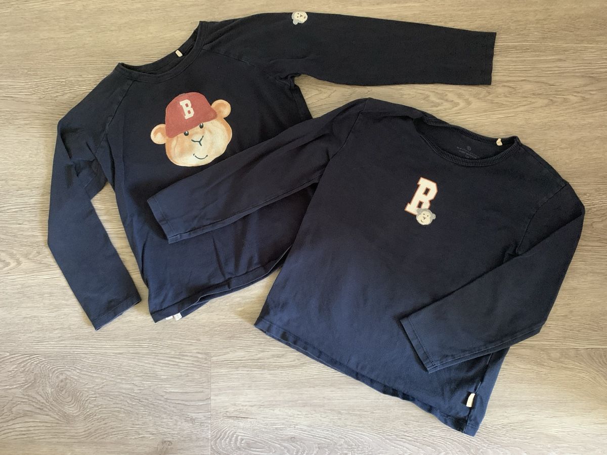 Maglioni & Felpe: 2 Langarmshirts Grösse 122 von Bellybottom – Usato da Basel venduto da Dumbolino1