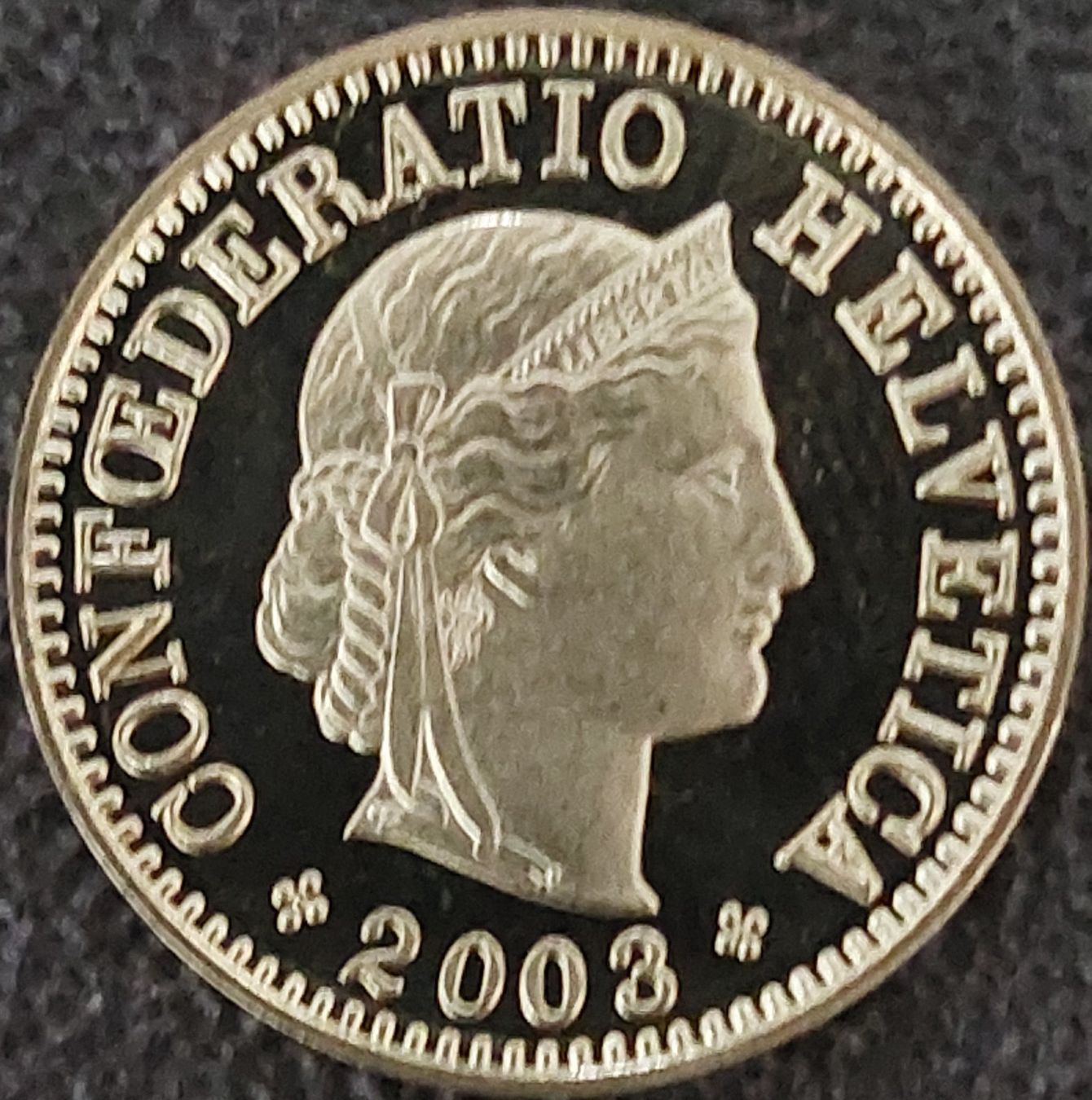 Alle Münzen: 5 Rappen 2003 stgl. / aus Münzsatz – Neu (gemäss Beschreibung) aus Arch von coinsandmore