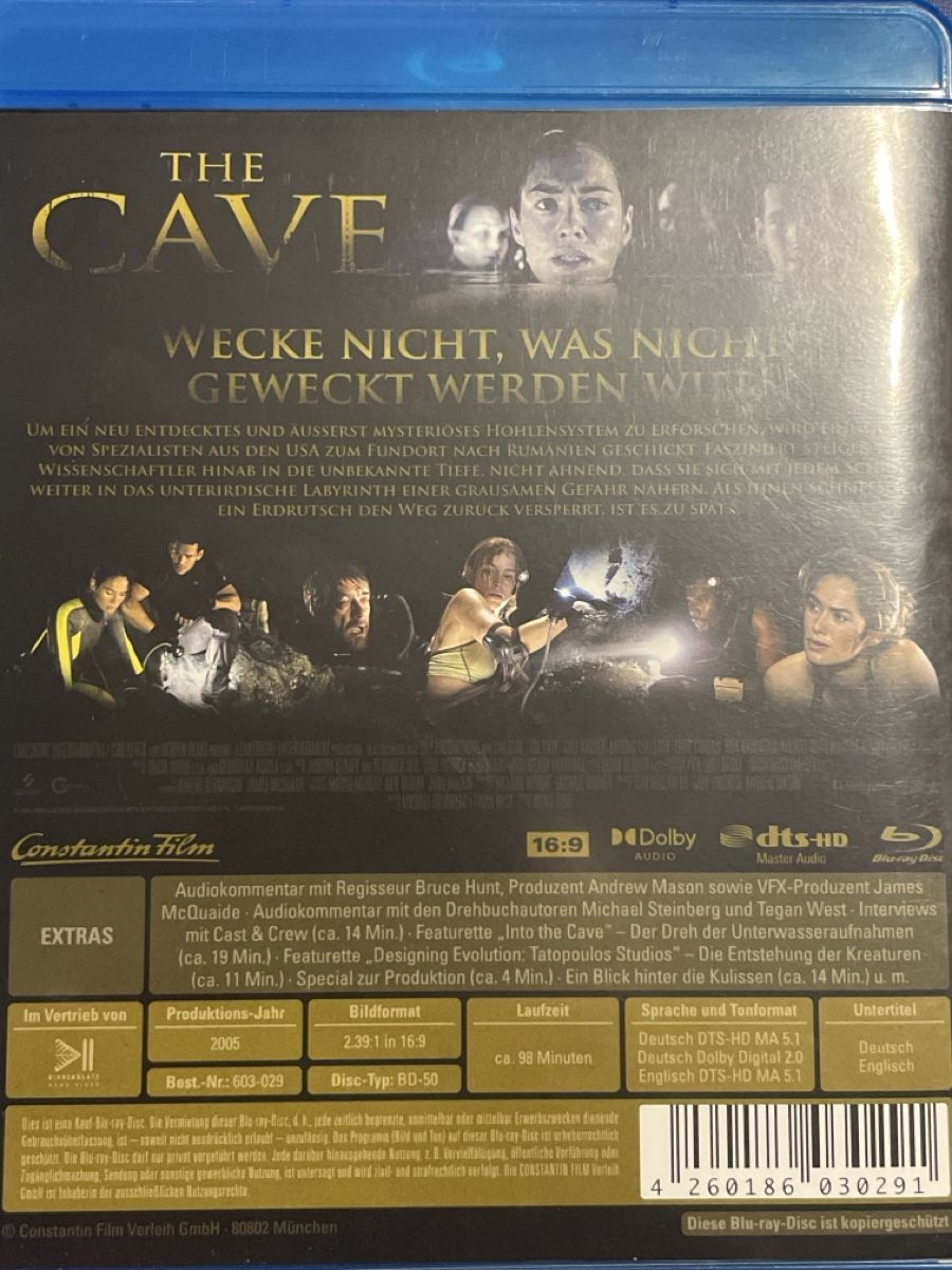 Tous les DVDs: The Cave (2005) – Neuf (Voir description) à Waldenburg par Gonzo8 1