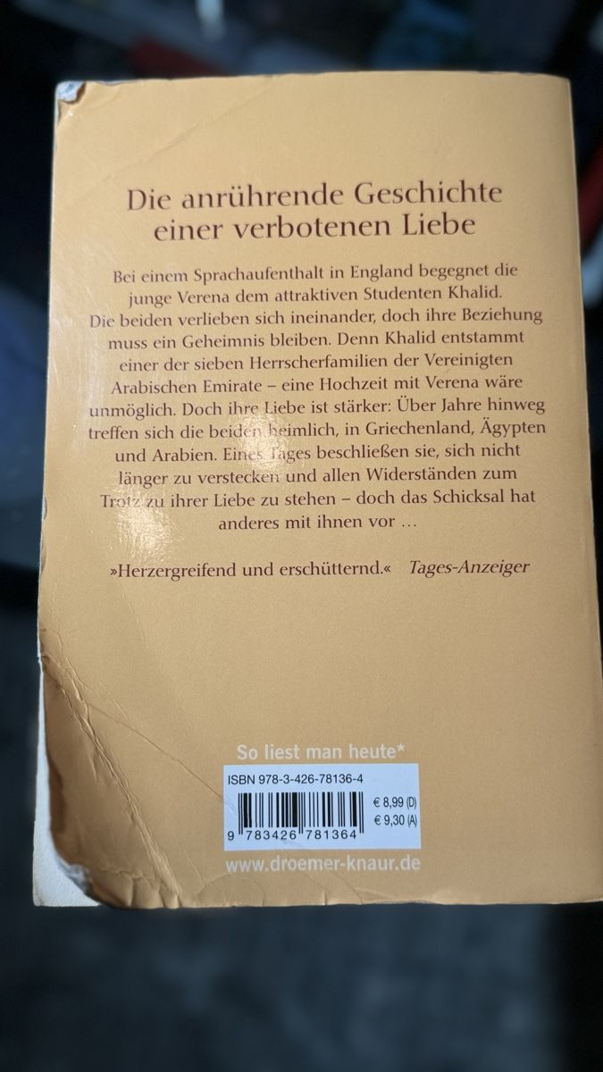 Bücher: Verena Wermuth "Die verbotene Frau" Buch – Gebraucht aus Kilchberg ZH von nad_6dwp 1