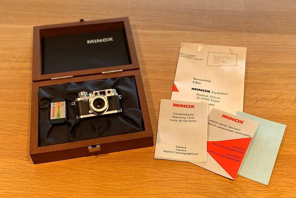 Minox Fotocamera: Minox Leica lllf - Neu! – Nuovo e nell'imballaggio originale da Oetwil am See venduto da Aldox108