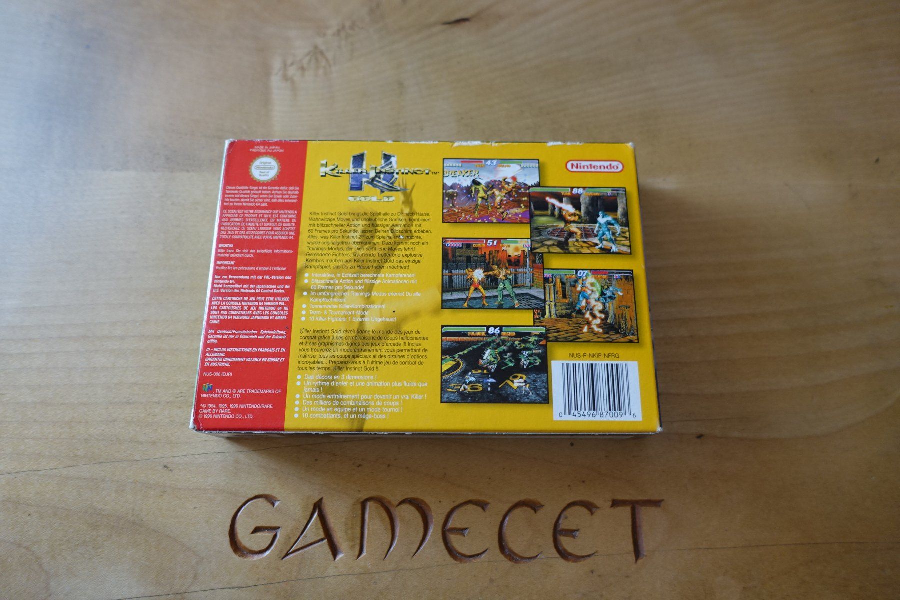 Nintendo Spiele: Killer Instinct Gold – Gebraucht aus Steinach von Gamecet 5