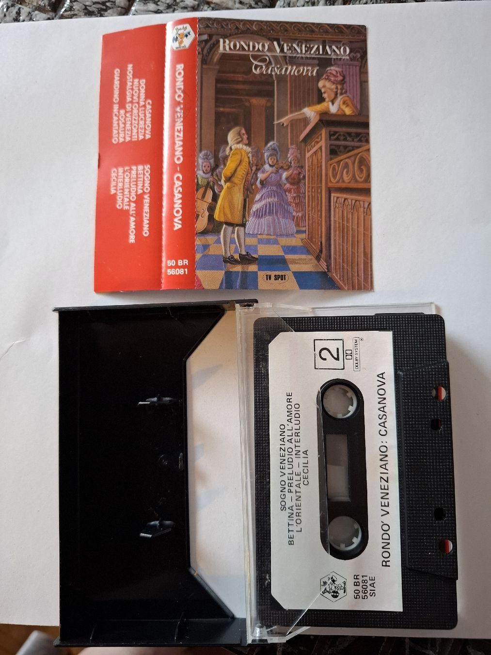 Musicassette: Rondo Veneziano K7 Casanova – Usato da Crémines venduto da Carambaaa 4