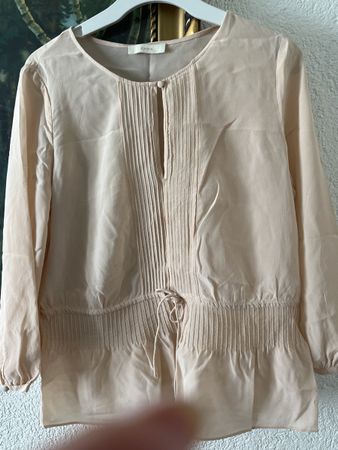 ZAPA Paris,Seidenbluse 💯GeflegtGrSTop gereinigt von nichtra