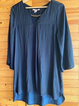 Anna Field blaue Bluse Gr. 38