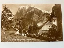 Grindelwald Kirche & Wetterhorn