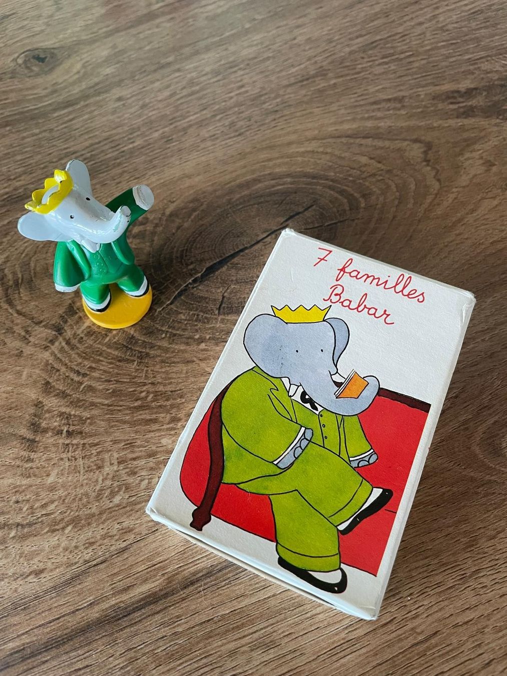 Giochi: Babar : figurine + jeu de 7 familles – Usato da Lonay venduto da steve.paquier