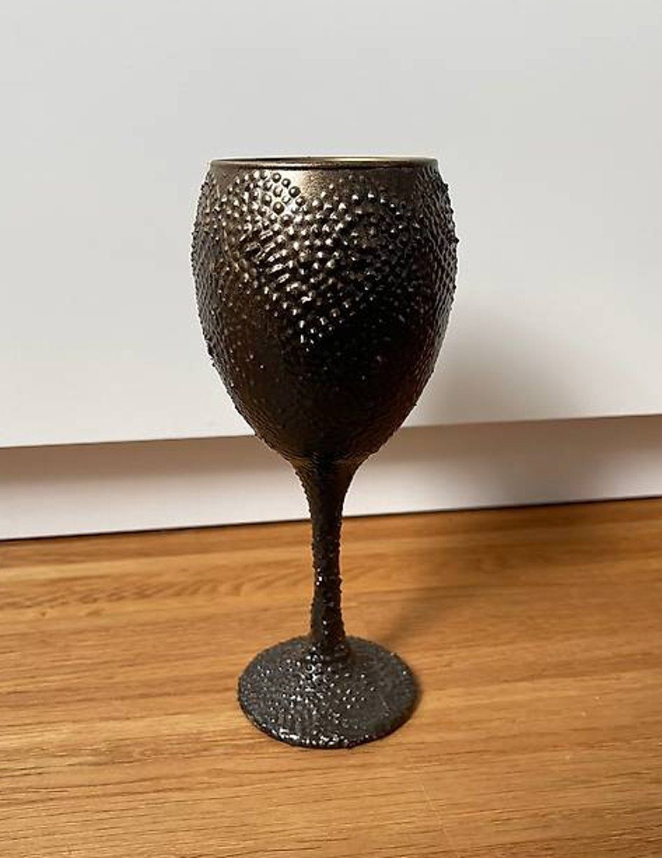 Verres: Weinkelch, Glas, bronzefargen – Neuf avec emballage d'origine à Ehrendingen par abo_p9n6