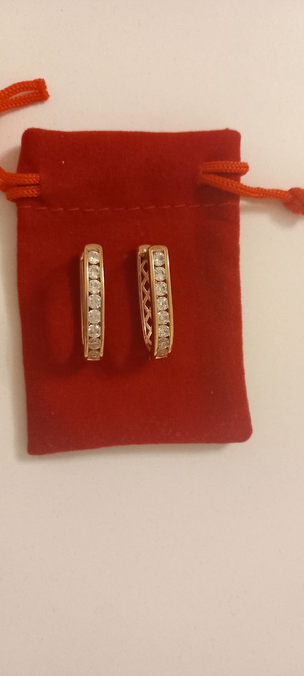 Orecchini pendenti & Orecchini a lobo: Creolen Rosé Farbe 2,5 cm – Nuovo (secondo la descrizione) da Balsthal venduto da Marica75 3