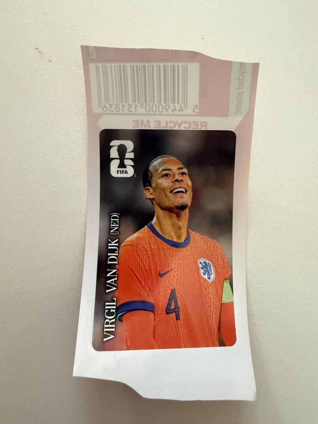 Panini Sammelbilder & Trading cards: Panini World Cup 2026 Coca Cola Sticker Virgil van Dijk – Neu und originalverpackt aus Arbon von tlu_g68s