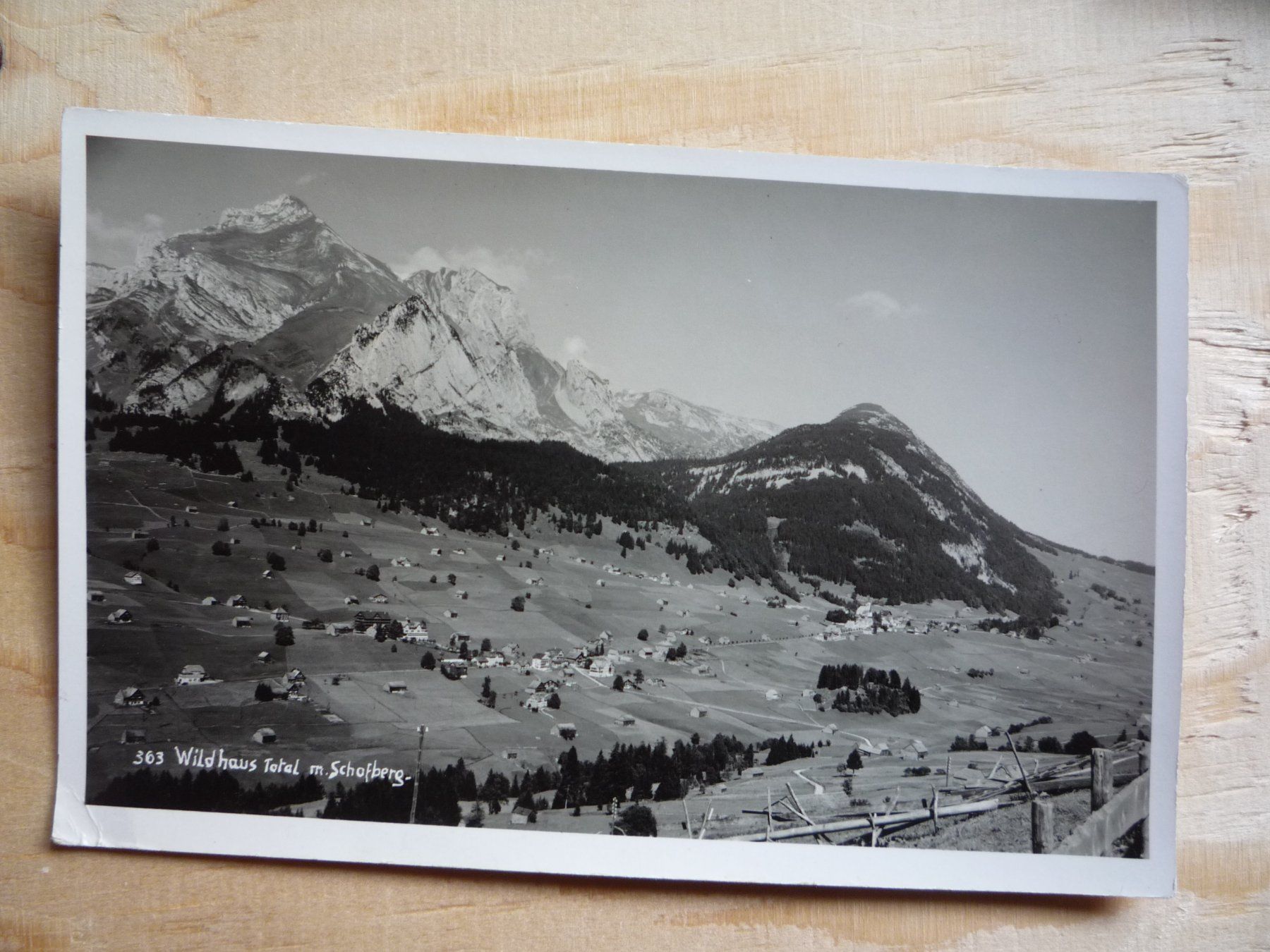 Cartoline postali: Wildhaus mit Schafberg, 21.IX.42 – Usato da Rieden SG venduto da Gant24