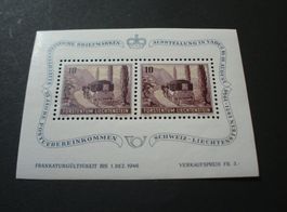 Liechtenstein Block 1946, Briefmarkenausstellung, **