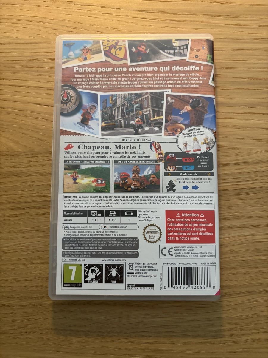 Nintendo Giochi: Super Mario Odyssey - Nintendo Switch – Usato da Pully venduto da FunkyGames 1