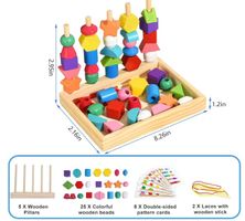 Montessori Spielzeug ab 2 3 4 Jahren Pädagogisches Geschenk