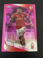Morgan Gibbs-White Topps Chrome 2025/26 Pink 226/250