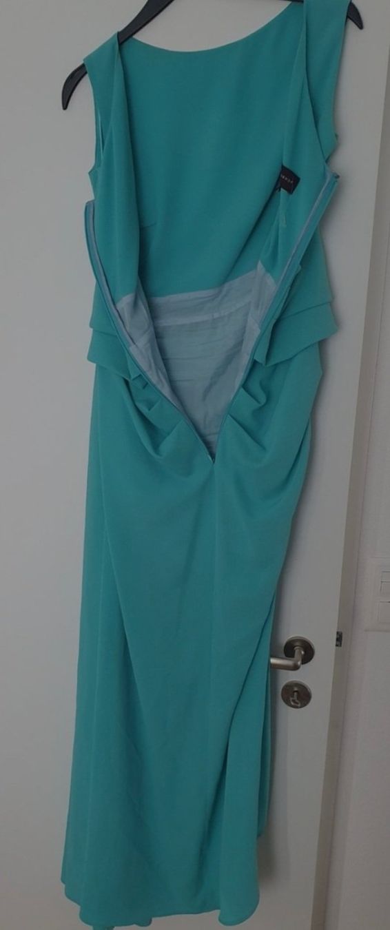 Talbot Runhof Kleider: Abendkleid Talbot Runhof türkis Gr. 40 – Neu (gemäss Beschreibung) aus Altendorf von caj_hry2 5