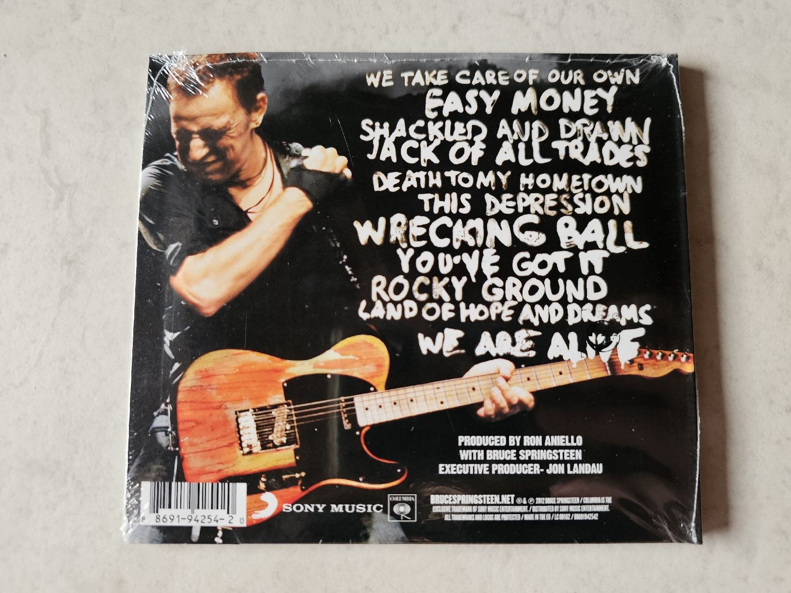 CD: Bruce Sprinsteen  -  Wrecking Ball  /  Fabrikneu – Nuovo e nell'imballaggio originale da Schneisingen venduto da backstore24 1