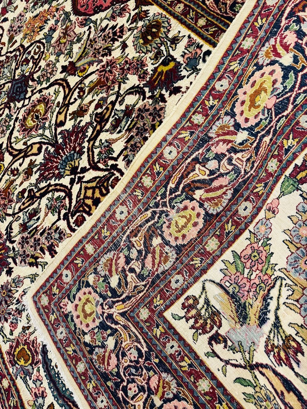 Tappeti: Alter Teppich, Kunstwerke Isfahan 190X110 – Usato da Mols venduto da armanwalensee 7