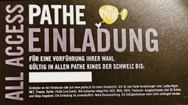 10 X 50.- All access Ticket Pathe Ab 1.- !