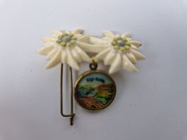Edelweiss Rigi-Kulm Brosche