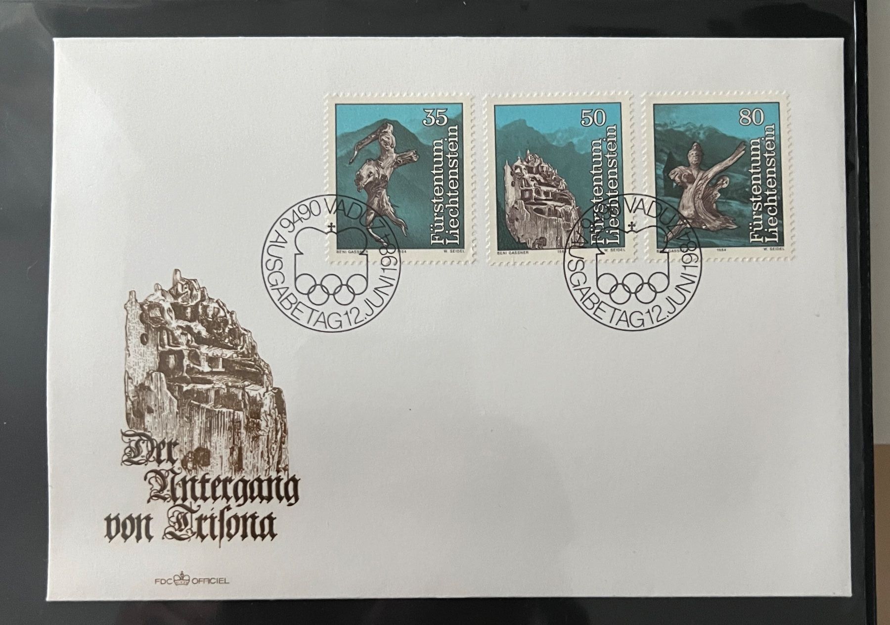 Tutti i francobolli: Erstagsbrief 1984 – Usato da Rotkreuz venduto da Parcore
