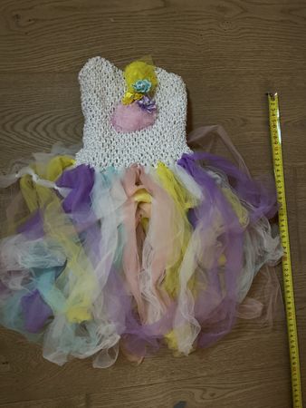 Mädchen Einhorn Kostüm, Grösse 86-110/116, Fasnacht 🦄