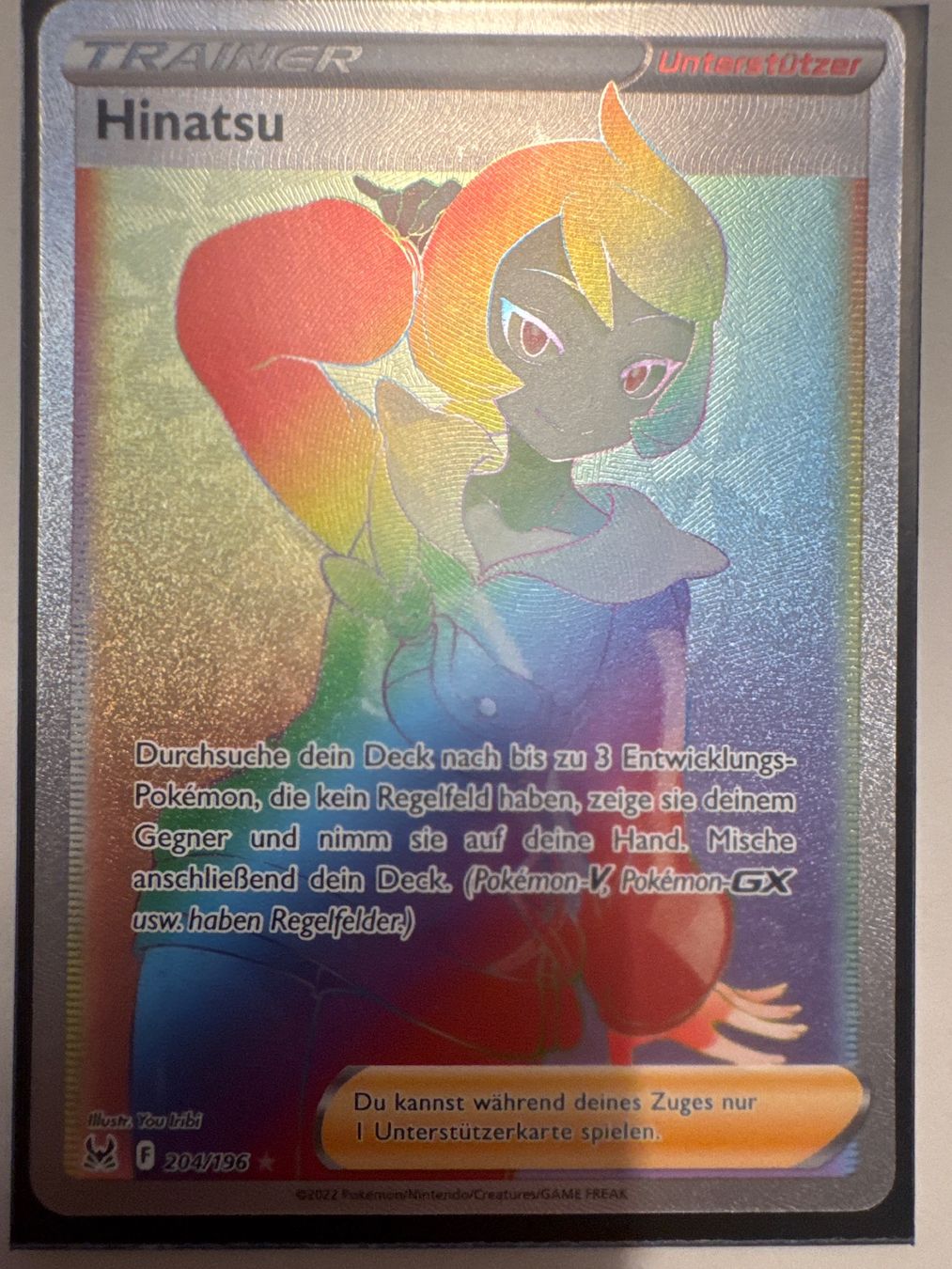 Pokémon Carte collezionabili: Hinatsu LOR204 DE - Verlorener Ursprung – Nuovo (secondo la descrizione) da Wil SG venduto da Prof.Eich