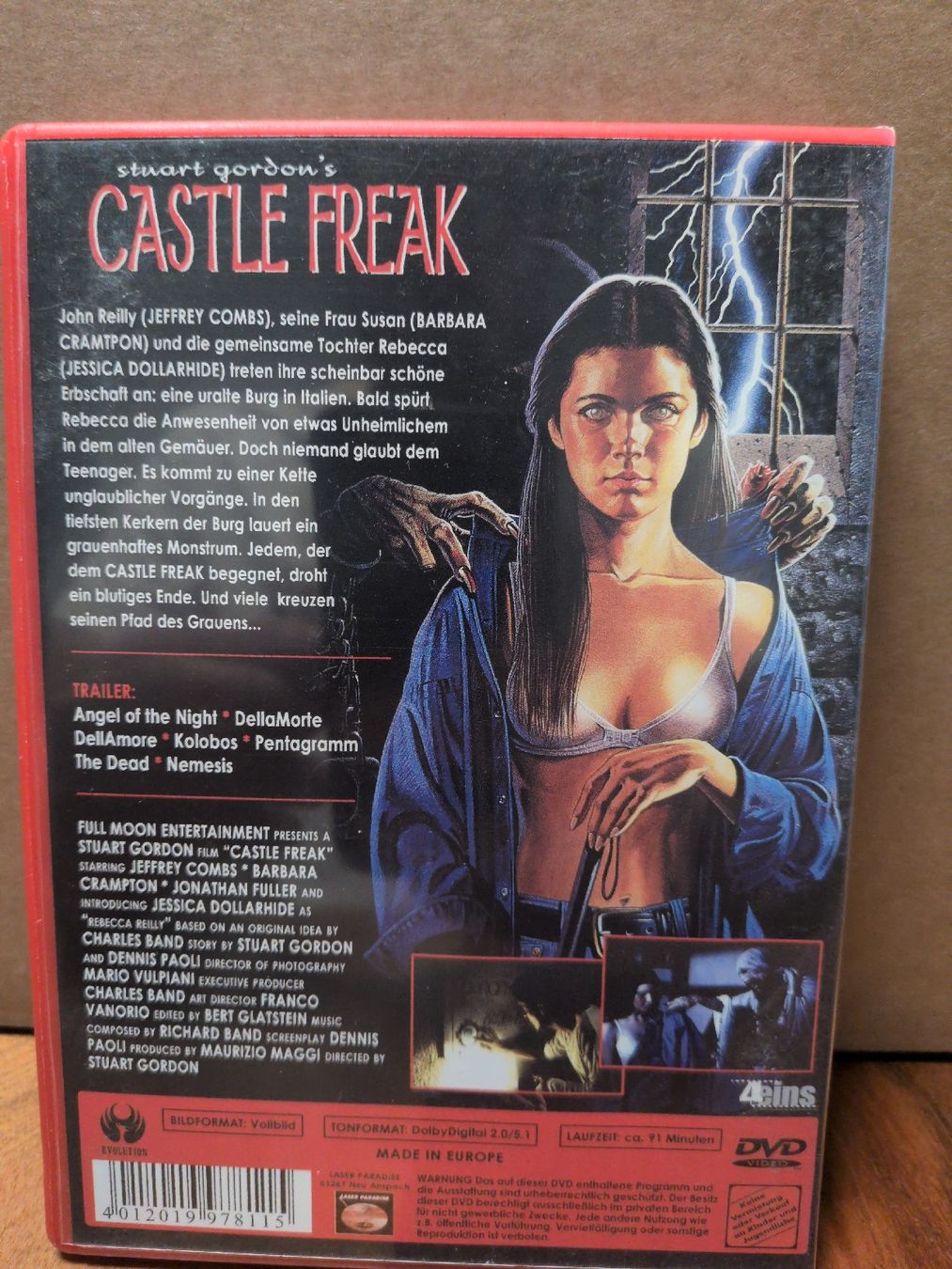Tutti i DVDs: Castle Freak Stuart Gordon DVD uncut – Usato da Thun venduto da Pizzamike 1