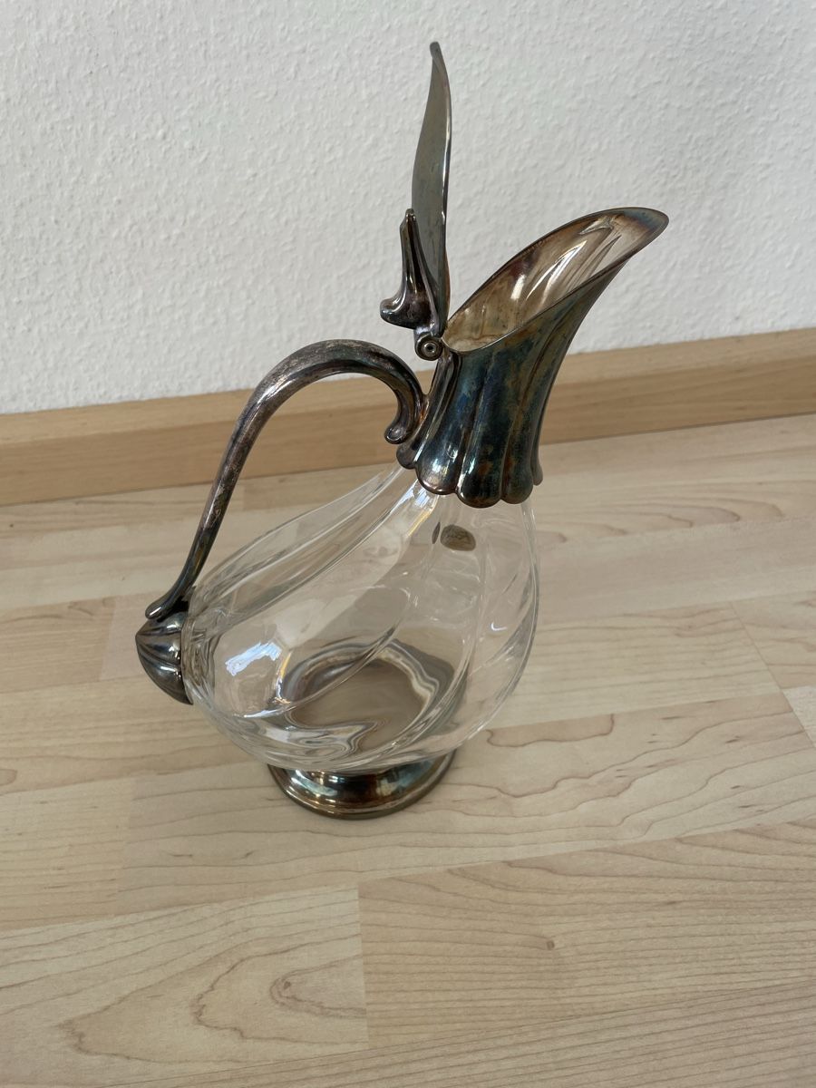 Carafes: Enten Form Karaffe versilbert – D'occasion à Basel par Design-und-Allerlei 1