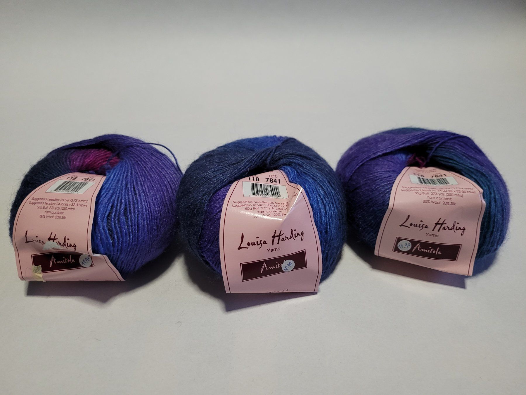 Wolle: 150g Louisa Harding Amitola Garn Wolle/Seide – Neu und originalverpackt aus Münchenbuchsee von Grundel74