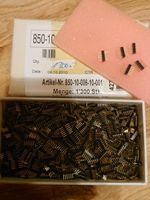 10 Stk Stiftleiste 1x6-pol.  RM1.27 - 850-10-006-10-001101