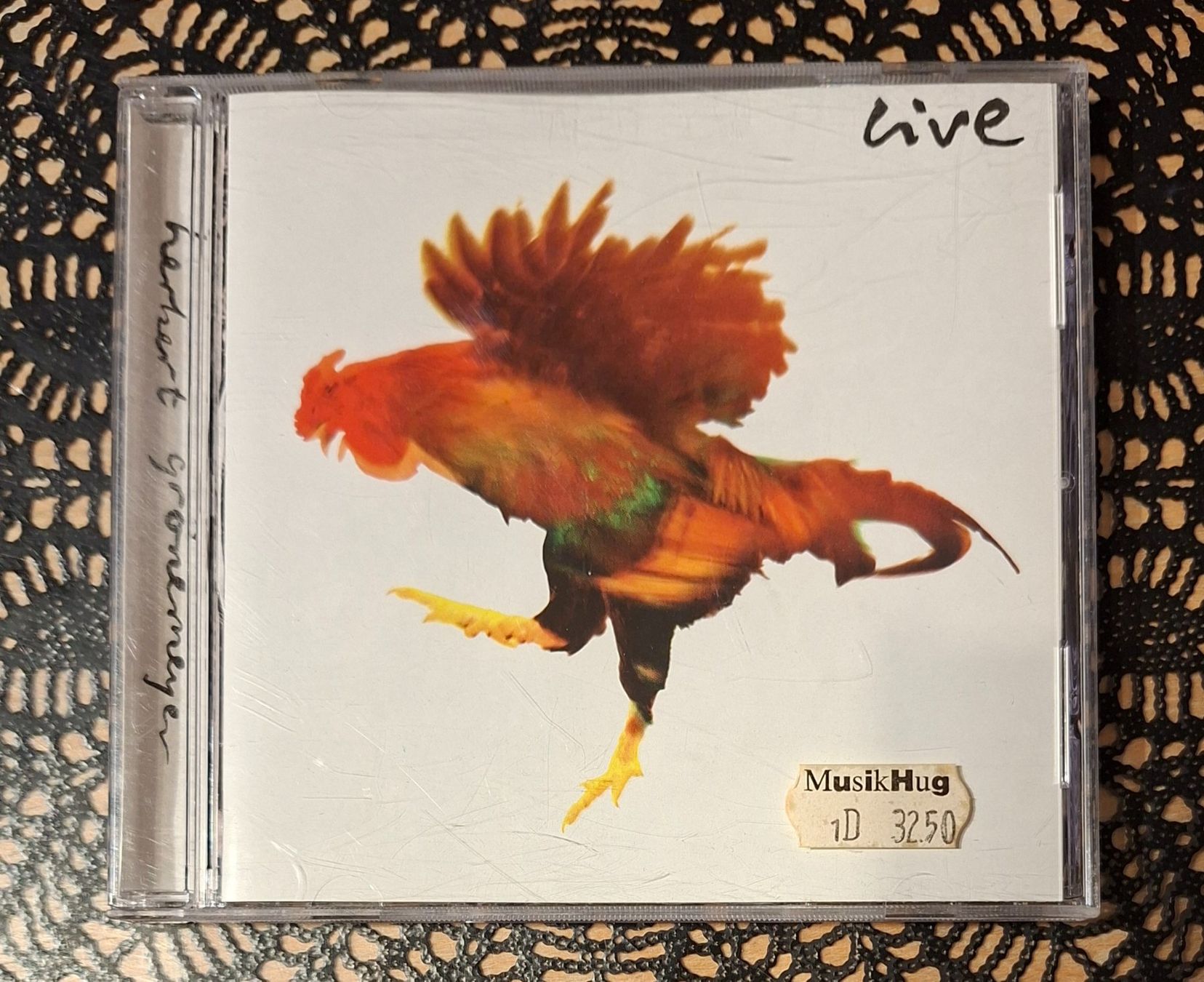 CD: Herbert Grönemeyer - Live, DE Pop CD Album 1995 – Usato da Schönenberg TG venduto da breiti12