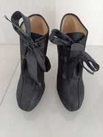 Stiefeletten Luca Verdi schwarz mit Schleife ; Gr. 38