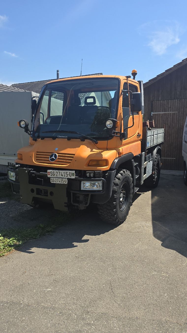 Mercedes-Benz Veicoli commerciali: Unimog U300 40Km/h – Usato da Salmsach venduto da hus_fy8n