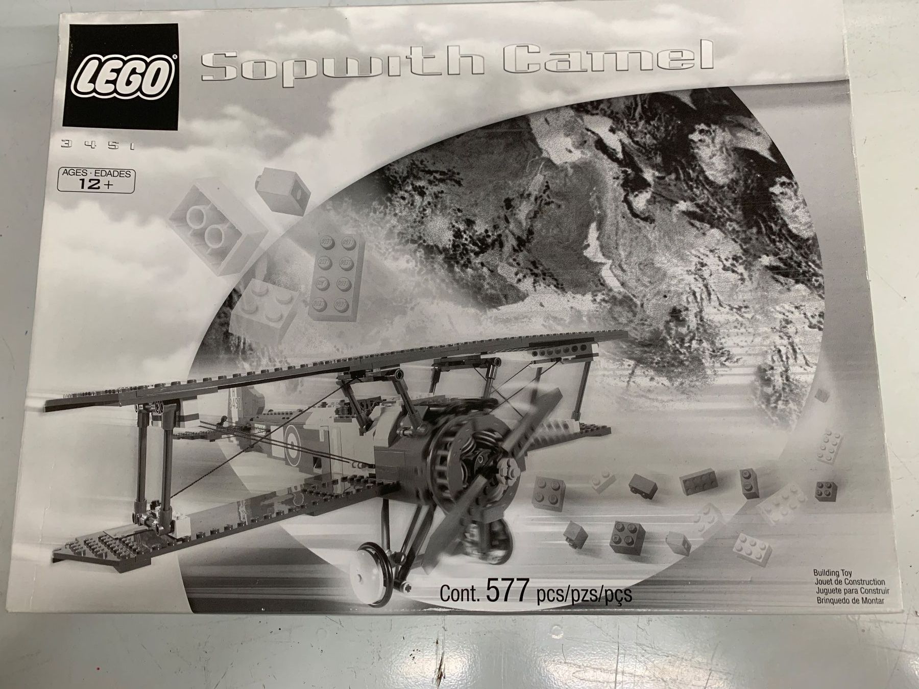 Lego Kit di costruzioni: LEGO 3451 Sopwith Camel, SELTEN, OVP in Grau, EOL, MISP. – Nuovo e nell'imballaggio originale da Limpach venduto da Rambolino