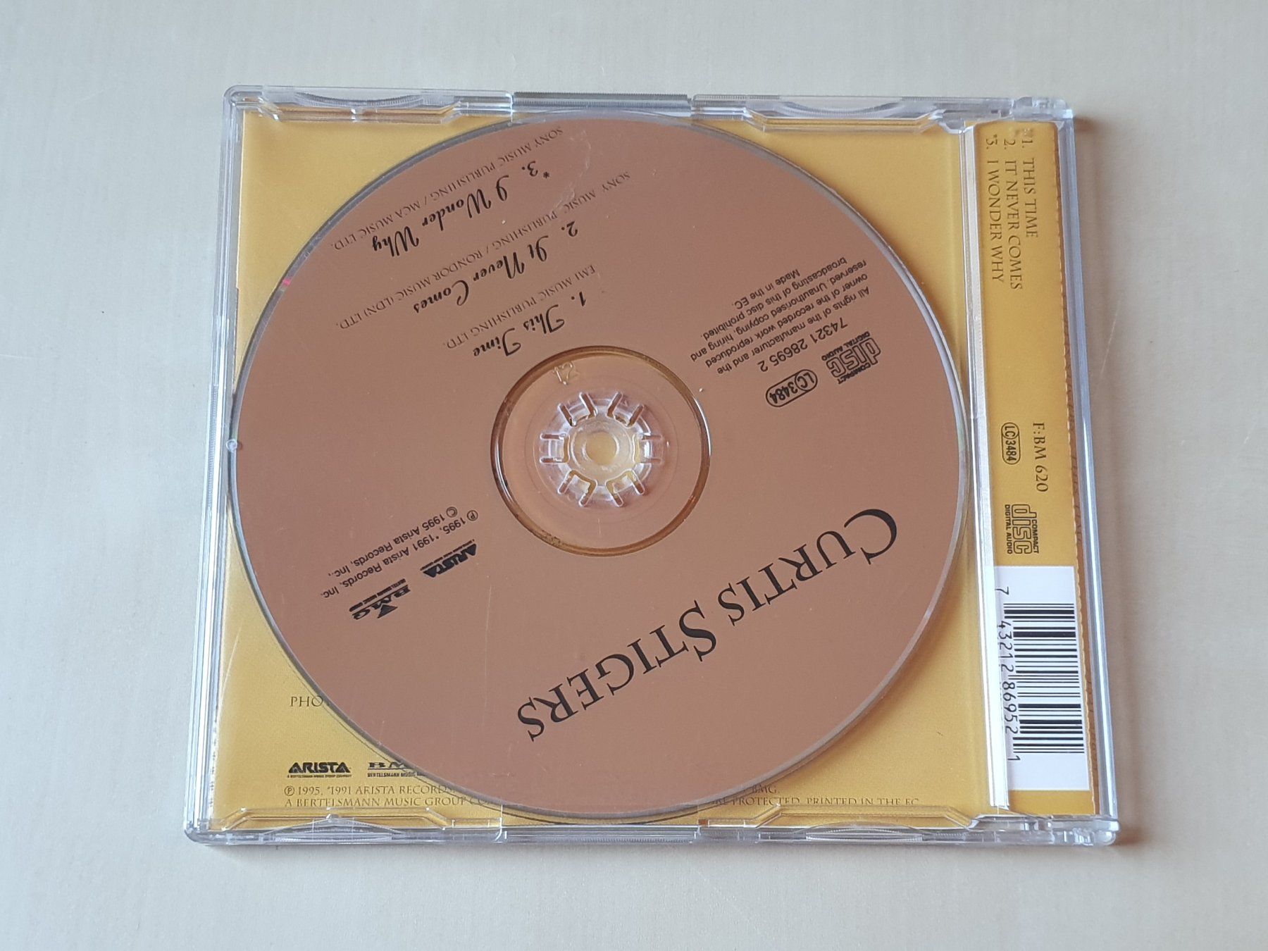 CD: Curtis Stigers This Time – Usato da Stansstad venduto da collectorsshop 1