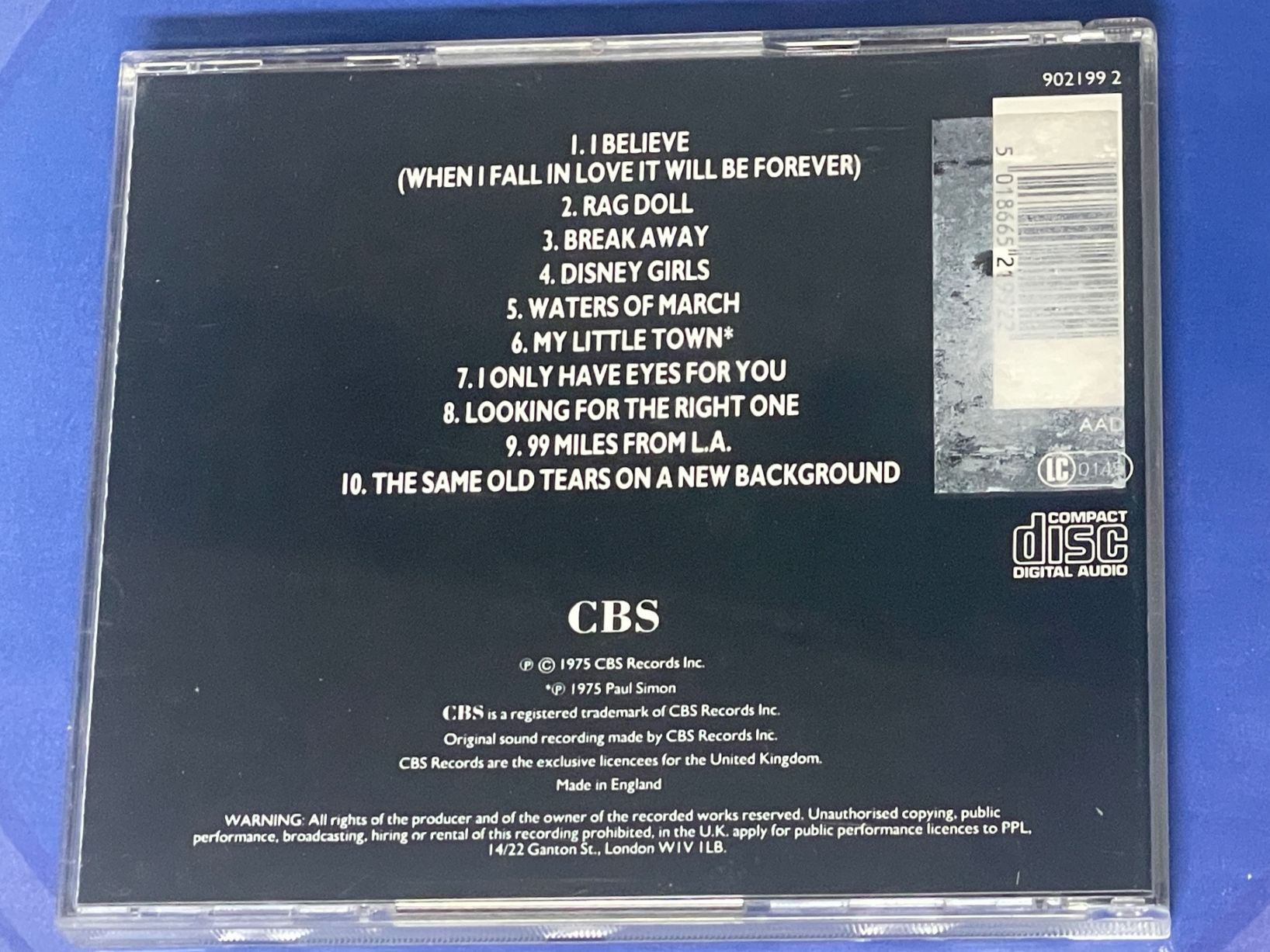 CDs: Art Garfunkel – Breakaway – Gebraucht aus Muri b. Bern von AdidasCollector 1