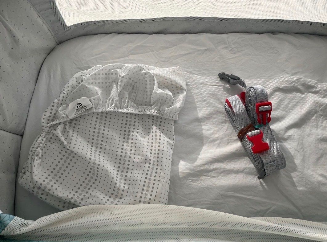 Chicco Lits: CoDodo Next2me Dream bleu clair Chicco avec 2 draps adaptés – D'occasion à St. Ursen par alesticco 2