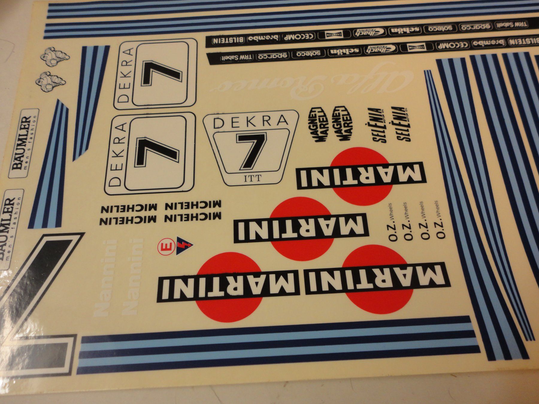 Modellismo RC: Decal für Modelle – Nuovo e nell'imballaggio originale da Horgen venduto da RcModell 3