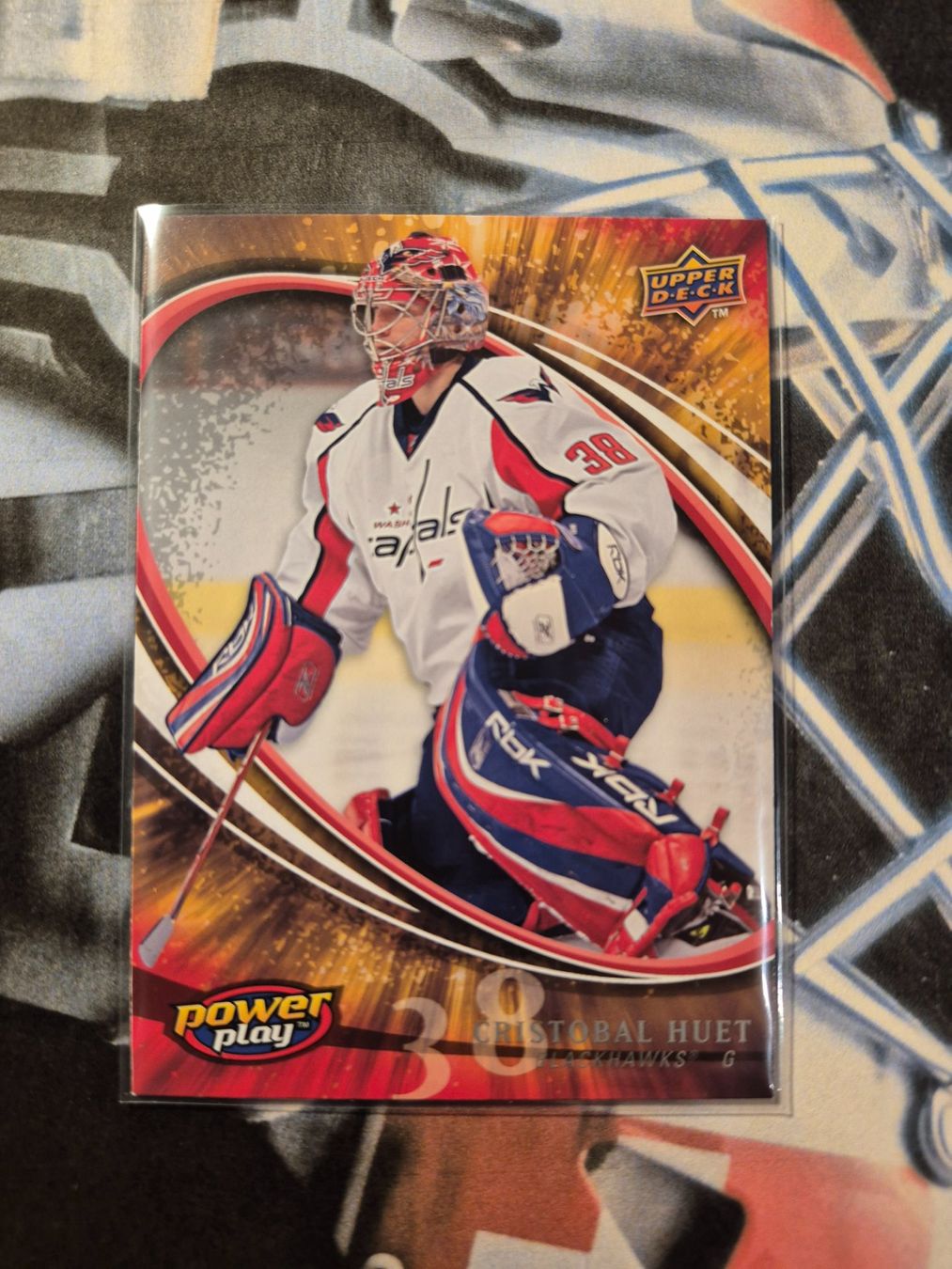 NHL Carte collezionabili: NHL Cristobal Huet Washington Capitals – Usato da Treiten venduto da Sauber73