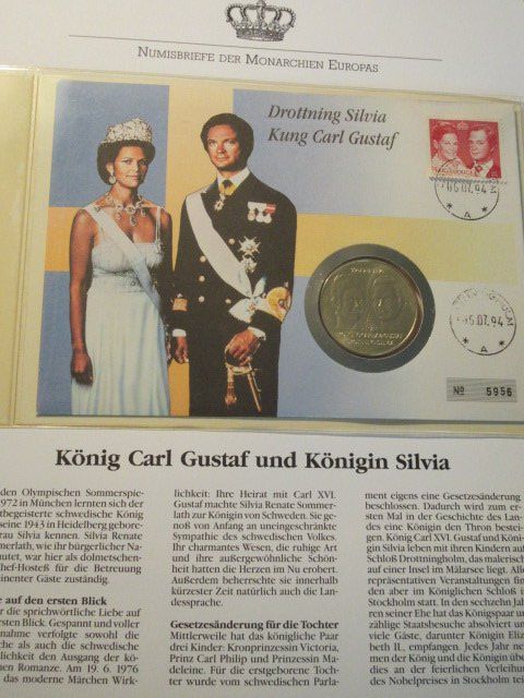 Tutti le monete: Numisbriefe der Monarchien Europas – Usato da Winterthur venduto da Namo1 7